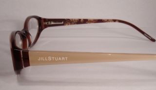 Jill STUART183 Brown Women Eyeglasses Eyewear Frames