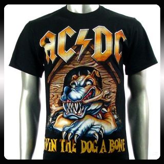 AC DC Angus Young Heavy Metal Rock Music T Shirt Sz XL Men