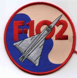 USAF Convair F 102 Delta Dagger Fighter Interceptor Patch Vietnam War 