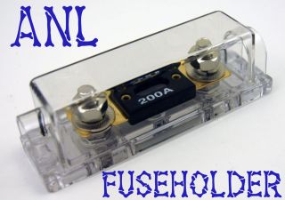   ANL Fuse Holder Distribution Fuseholder Inline Block 0 4 8 GA
