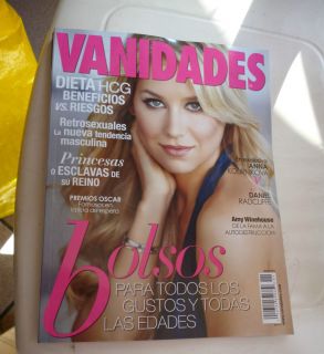 New Anna Kournikova Vanidades Mexican Magazine December 2011 Issue 