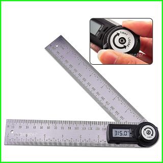 Digital Angle Finder Meter Protractor Goniometer Ruler 60cm 360 