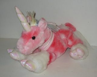 Animal Alley 14 Soft Floppy Pink Unicorn Plush Toy