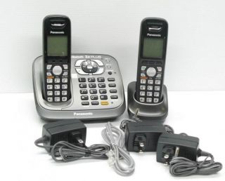   KX TG6582 DECT 6 0 Bluetooth Answering Machine Cordless Phones