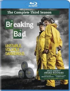 NEW Breaking Bad The Complete Third Season (Blu ray, 2011, 3 Disc Set 