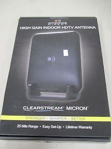 Antennas Direct ClearStream Micron Indoor Long Range Digital TV 