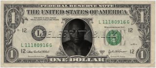 Anderson Silva Dollar Bill