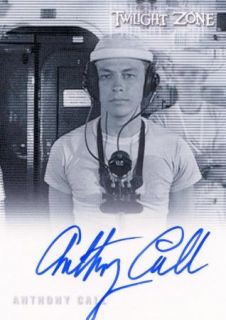 Twilight Zone 50th Anthony Call Autograph A 138
