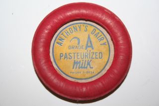 Vintage Anthonys Dairy Milk Cap Gastonia