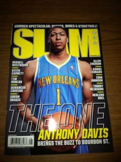 Slam Magazine Anthony Davis New Orleans Hornets August 2012 New No 