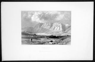 1840 Blackie & Son View of Antioch Turkey   Syria