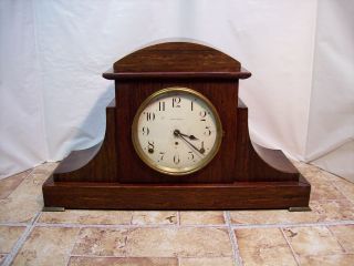 Antique Seth Thomas Adamantine Mantle Clock Early 1900s