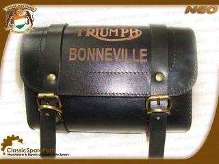   Triumph Bonneville Genuine Leather Tool Bag New @ Vintage Auto Spares