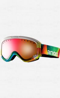 ANON TRACKER Goggles Jello with Pink Amber Lens YOUTH Ski Snowboard 