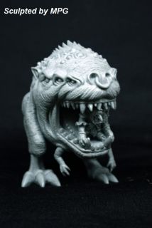 FM12 WH MPG Sculpted Un Painted Goblin Mangler Squig
