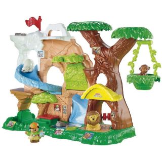 NEW Fisher Price Little People Animal Sounds Zoo Talkers Playset