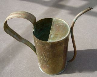 Primitive Antique Copper Brass Water Can