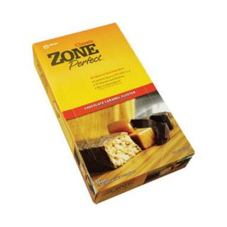   Chocolate Caramel Cluster 12 Ct Box 1.76oz Bars Vitamins Protein