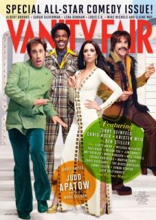 Vanity Fair Jan 2013 Comedy Issue Jerry Seinfeld, Chris Rock, Ben 