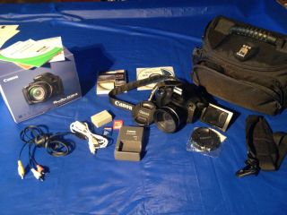   SX30 IS 14 MP Camera Bundle w Ape Case bag 16GB SD 67mm UV lens filter