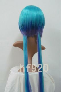 New Vocaloid 3 Aoki Lapis Cosplay Wig Party Full Wig Mixed Colors 