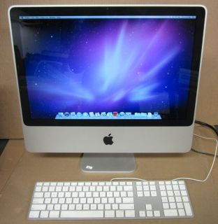 Apple iMac 20 Core 2 Duo E8335 2 66GHz 4GB 320GB OS 10 6 All in One 
