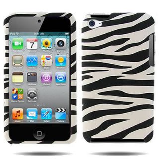 Cell Phone Case for Apple iPod Touch 4Gen Zebra Print