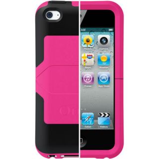   Reflex Case for Apple iPod Touch 4 4th Gen Hot Pink Black
