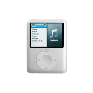 Apple iPod 8GB Nano (3rd Gen.) Silver Fair Condition  Player