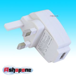 usb home travel wall adapter car charger for ipod  100 % new 