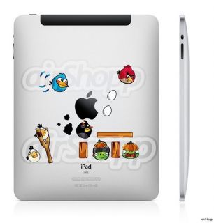 Angry Birds Apple iPad 2 The New iPad 3 Decal Sticker Skin Cover for 
