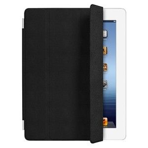 Genuine Apple iPad Black Leather Smart Cover iPad 2 3 MD301LL A