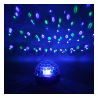   Stage Lighting Digital LED RGB Crystal Magic Ball Effect Light