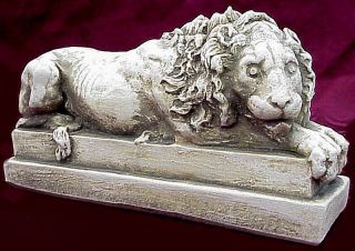 Crouching Lion Vatican Canova Sculpture Roman Statue