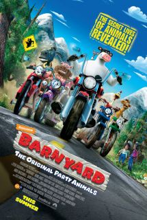 Barnyard Movie Poster 2 Sided Original Final 27x40