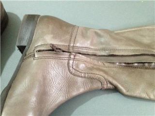 329 Apepazza Leather Knee Length Tall Riding Boots Size 6 5