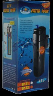 Aquarium Submersible 5W UV Sterilizer w Built in Pump