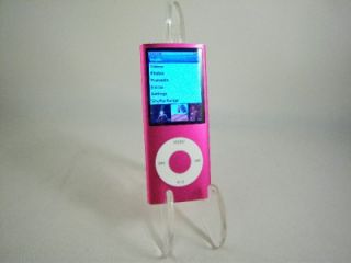 Apple iPod Nano 4th Generation Chromatic Pink 8 GB as Is Used