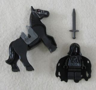 NEW LEGO LORD OF THE RINGS RINGWRAITH & HORSE MINIFIG figure 9472 