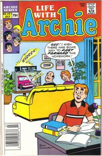 Life with Archie Comic Book 261 Archie 1987 Very Fine