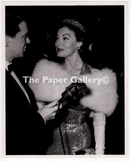 Candid Photograph of Ava Gardner and Army Archerd