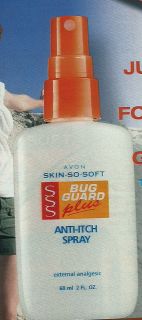 Avon Skin So Soft Bug Guard Anti Itch Spray New