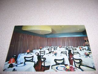 1950s Water Wheel Inn Restaurant Ardsley NY Postcard