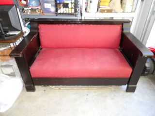 Mission Style Sofa Murphy Antique 1920s Bed Couch
