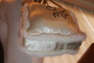 Arianny Celeste UFC Autograph Prada Fur Bag Signed
