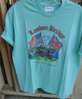 Vintage Lake Havasu City Arizona London Bridge T Shirt Womens Large 
