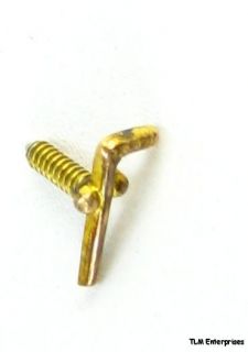 Tubal Cain 10K Gold Masonic Vintage Lapel Cane Pin