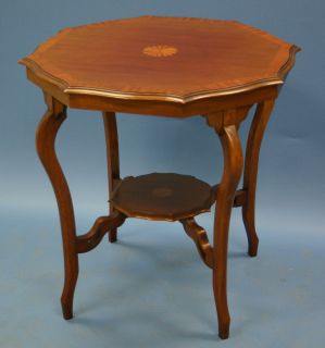 Small Antique Mahogany Occasional Side Table Furniture