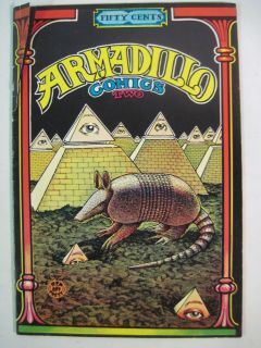 Armadillo Comics 2 First Print 1971 Underground Comix Rip Off Press 