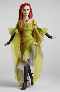 Production doll shown; doll will ship with regular fashion feet as 
